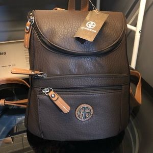 Giani Bernini backpack bag, in cocoa, new-unused